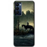 Tecno Camon 18P Savaşçı Baskılı Uyumlu Silikon Kılıf