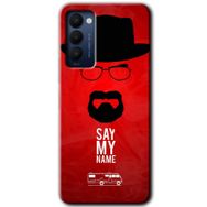 Tecno Camon 18P Say My Name Baskılı Uyumlu Silikon Kılıf