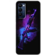 Tecno Camon 18T AK Baskılı Uyumlu Silikon Kılıf