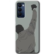 Tecno Camon 18T Artwork Wide Baskılı Uyumlu Silikon Kılıf