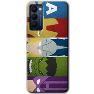Tecno Camon 18T Avengers 1 Baskılı Uyumlu Silikon Kılıf