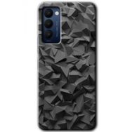 Tecno Camon 18T Dark Broke Baskılı Uyumlu Silikon Kılıf