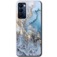 Tecno Camon 18T Eski Mermer Baskılı Uyumlu Silikon Kılıf