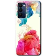 Tecno Camon 18T Gökkuşağı Color Baskılı Uyumlu Silikon Kılıf