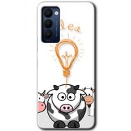 Tecno Camon 18T İdea Lamp Baskılı Uyumlu Silikon Kılıf