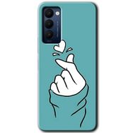 Tecno Camon 18T Mutluluk Baskılı Uyumlu Silikon Kılıf