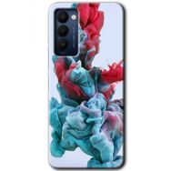 Tecno Camon 18T Renkli Karışım Baskılı Uyumlu Silikon Kılıf