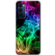 Tecno Camon 18T Smoke Colorful Baskılı Uyumlu Silikon Kılıf