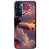 Tecno Camon 18T Uçurumdaki Hayat Baskılı Uyumlu Silikon Kılıf
