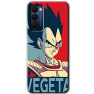 Tecno Camon 18T Vegeta Baskılı Uyumlu Silikon Kılıf