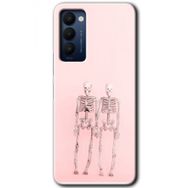 Tecno Camon 18T Yaşayan Çift Baskılı Uyumlu Silikon Kılıf