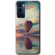 Tecno Camon 18T Zeplin Baskılı Uyumlu Silikon Kılıf