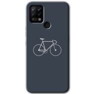Tecno Pova Bike Baskılı Uyumlu Silikon Kılıf