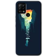 Tecno Pova City Bird Sky Baskılı Uyumlu Silikon Kılıf