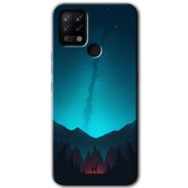 Tecno Pova Night Fores Mount Baskılı Uyumlu Silikon Kılıf