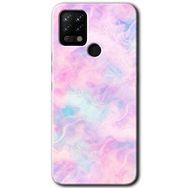 Tecno Pova Pembe Duman Baskılı Uyumlu Silikon Kılıf
