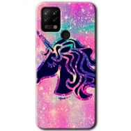Tecno Pova Unicorn Kristal Baskılı Uyumlu Silikon Kılıf