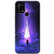 Tecno Pova Wanderer Silhouette Baskılı Uyumlu Silikon Kılıf