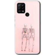 Tecno Pova Yaşayan Çift Baskılı Uyumlu Silikon Kılıf