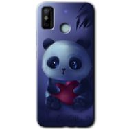 Tecno Spark 6 Go Bebek Panda Baskılı Uyumlu Silikon Kılıf