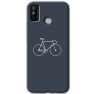 Tecno Spark 6 Go Bike Baskılı Uyumlu Silikon Kılıf