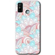 Tecno Spark 6 Go Çin Mandala 1 Baskılı Uyumlu Silikon Kılıf