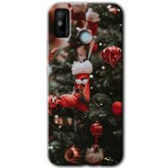 Tecno Spark 6 Go Happy New Year Baskılı Uyumlu Silikon Kılıf