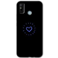 Tecno Spark 6 Go Heart Strokes Baskılı Uyumlu Silikon Kılıf