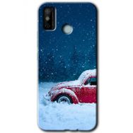 Tecno Spark 6 Go Karlı Vosvos Baskılı Uyumlu Silikon Kılıf