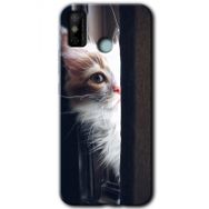 Tecno Spark 6 Go Kedi Bakışı Baskılı Uyumlu Silikon Kılıf
