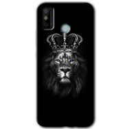 Tecno Spark 6 Go King Lion Baskılı Uyumlu Silikon Kılıf