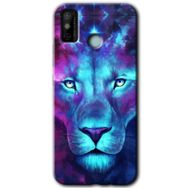 Tecno Spark 6 Go Neon Lion Baskılı Uyumlu Silikon Kılıf