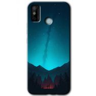 Tecno Spark 6 Go Night Fores Mount Baskılı Uyumlu Silikon Kılıf