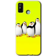 Tecno Spark 6 Go Penguenler Baskılı Uyumlu Silikon Kılıf