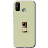 Tecno Spark 6 Go Retro TV Baskılı Uyumlu Silikon Kılıf