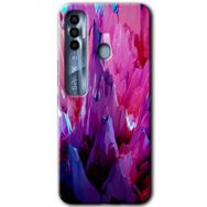 Tecno Spark 7 Pro Abstraction Sharp Baskılı Uyumlu Silikon Kılıf