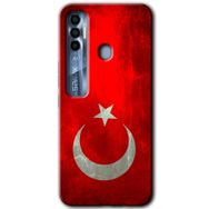 Tecno Spark 7 Pro Albayrak Baskılı Uyumlu Silikon Kılıf