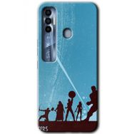 Tecno Spark 7 Pro Avengers Team Baskılı Uyumlu Silikon Kılıf