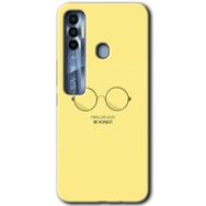 Tecno Spark 7 Pro Be Honest Baskılı Uyumlu Silikon Kılıf