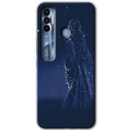 Tecno Spark 7 Pro Gecenin Kraliçesi Baskılı Uyumlu Silikon Kılıf