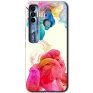 Tecno Spark 7 Pro Gökkuşağı Color Baskılı Uyumlu Silikon Kılıf