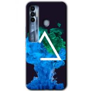 Tecno Spark 7 Pro İnk Clot Baskılı Uyumlu Silikon Kılıf