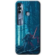 Tecno Spark 7 Pro Jedi Baskılı Uyumlu Silikon Kılıf