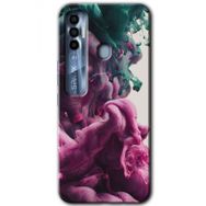 Tecno Spark 7 Pro Liquid Cloud Baskılı Uyumlu Silikon Kılıf
