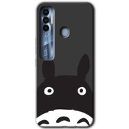 Tecno Spark 7 Pro Şaşkın Eşek Baskılı Uyumlu Silikon Kılıf