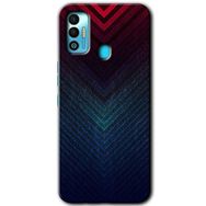 Tecno Spark 7T Abstract 4 Baskılı Uyumlu Silikon Kılıf