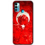 Tecno Spark 7T Albayrak 2 Baskılı Uyumlu Silikon Kılıf
