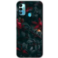 Tecno Spark 7T Avcı Arı Baskılı Uyumlu Silikon Kılıf