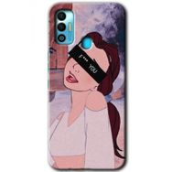Tecno Spark 7T Bad Girl Baskılı Uyumlu Silikon Kılıf