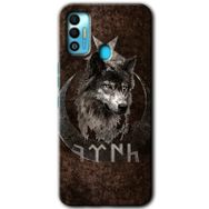 Tecno Spark 7T Bezdum Da Baskılı Uyumlu Silikon Kılıf